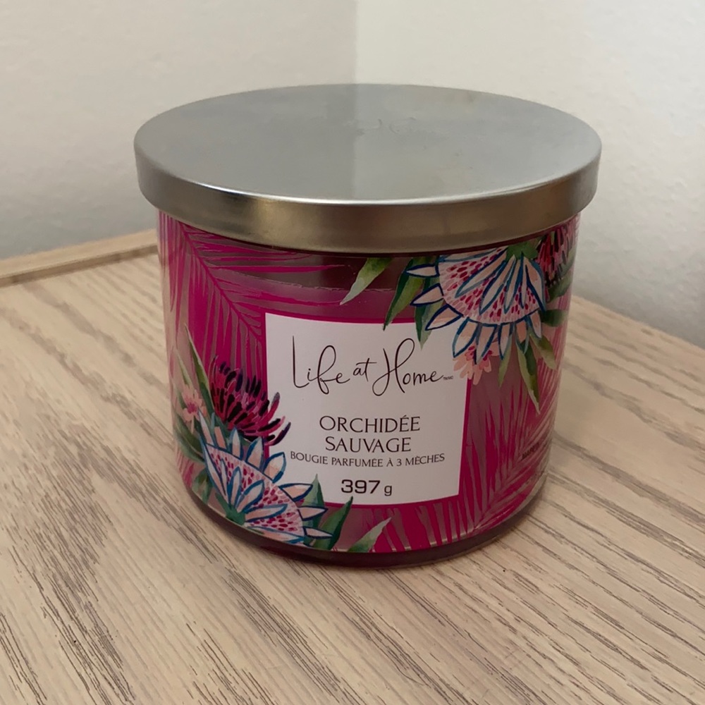 Life At Home Wild Orchid Candle